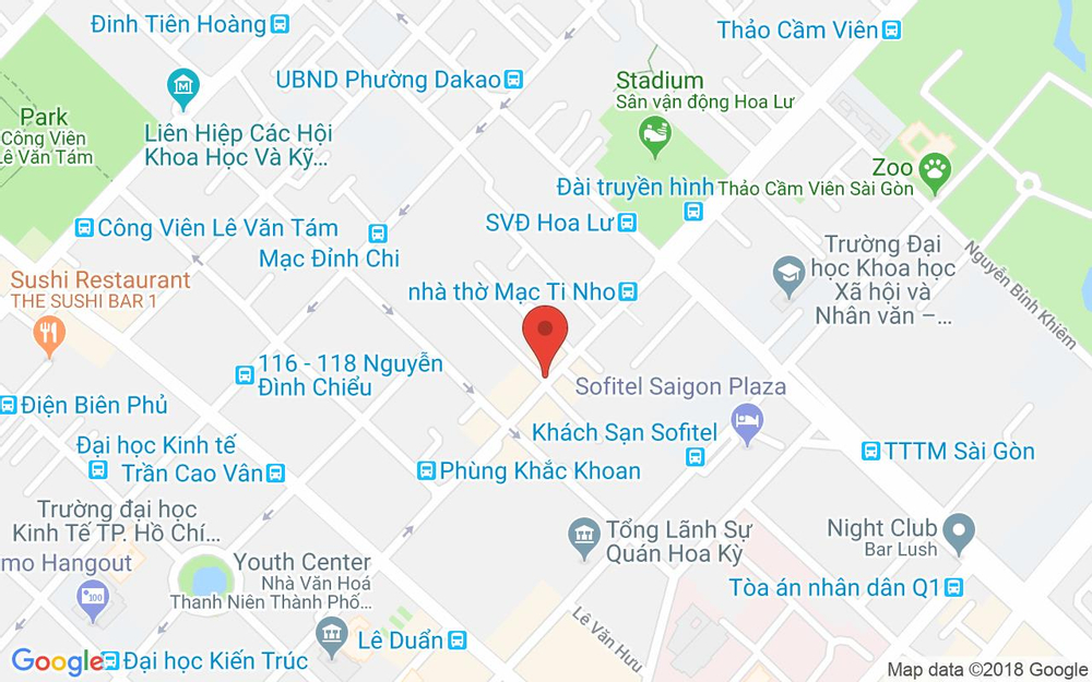 Vị trí bản đồ Vincom Center, Lê Thánh Tôn Quận 1 TP. HCM