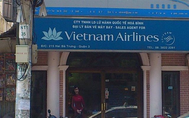 Đại Lý Bán Vé Máy Bay Vietnam Airlines