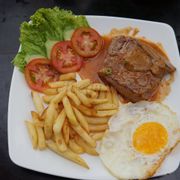 Ham Bơ Gơ Bò Mềm Khoai Tây Chiên Giòn - Hamburger French Fries 