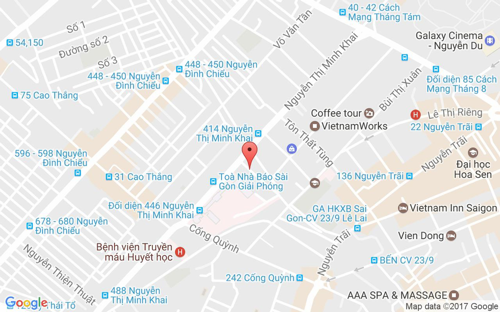 Vị trí bản đồ 12 Lương Hữu Khánh, P. Phạm Ngũ Lão Quận 1 TP. HCM