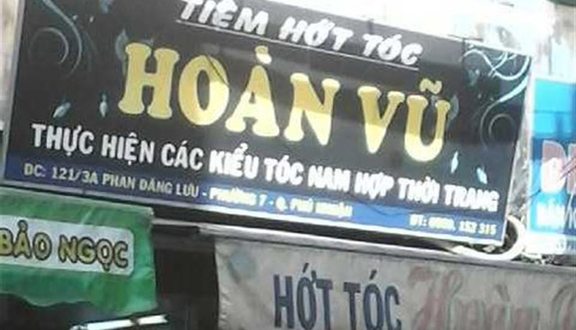 Tiệm Hớt Tóc Hoàn Vũ - Phan Đăng Lưu