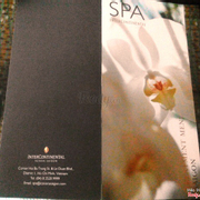 Spa Menu