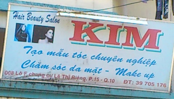 Kim Hair Beauty Salon 008 Lô F Chung Cư Lê Thị Riêng ở Quận 10 Tp