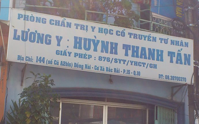 Phòng Chẩn Trị Y Học Cổ Truyền - Lương Y Huỳnh Thanh Tấn