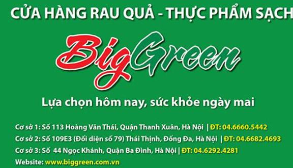 Thực Phẩm Sạch Biggreen - Thái Thịnh