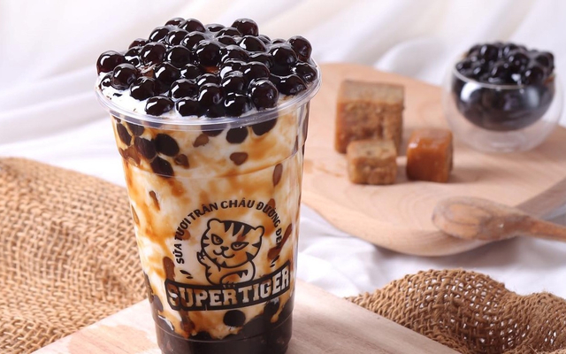 Super Tiger - Sữa Tươi Trân Châu Đường Đen - Tạ Quang Bửu