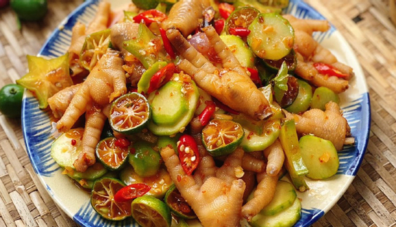 Zin Zin Foods - Chân Gà Sốt Thái & Bánh Đồng Xu