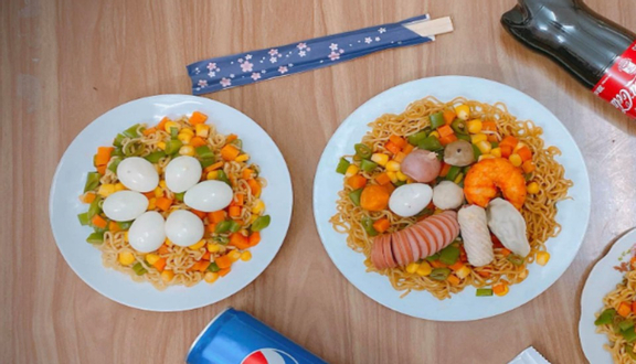 Mi Food - Mì Trộn Indomie & Cá Viên Chiên - Tân Ấp