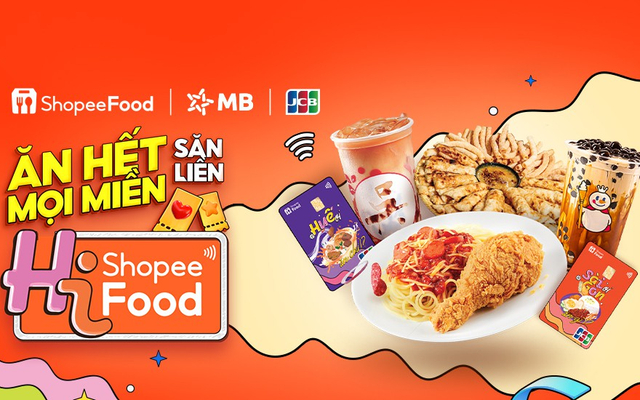Thẻ MB BANK Hi ShopeeFood - Đồng Nai
