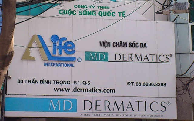 Viện Chăm Sóc Da MD Dermatics - Trần Bình Trọng