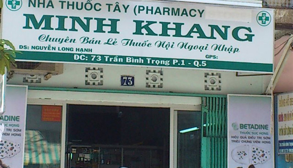 Nhà Thuốc Tây Minh Khang - Trần Bình Trọng