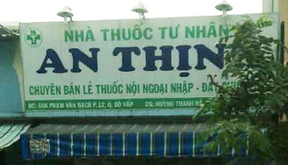 Nhà Thuốc Tây An Thịnh - 608 Phạm Văn Bạch Ở Quận Gò Vấp, Tp. Hcm | Foody.Vn