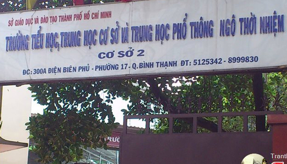 Trường TH - THCS và THPT Ngô Thời Nhiệm - Cơ Sở 2