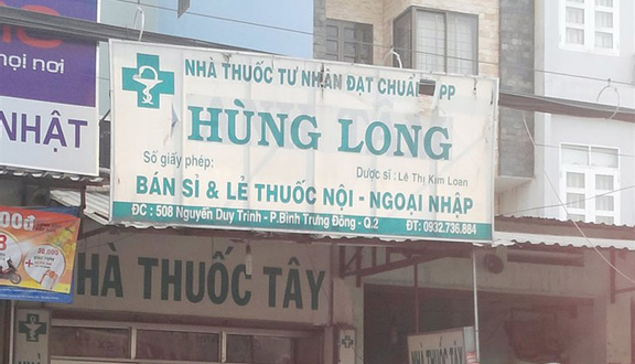 Nhà Thuốc Tây Hùng Long - Nguyễn Duy Trinh