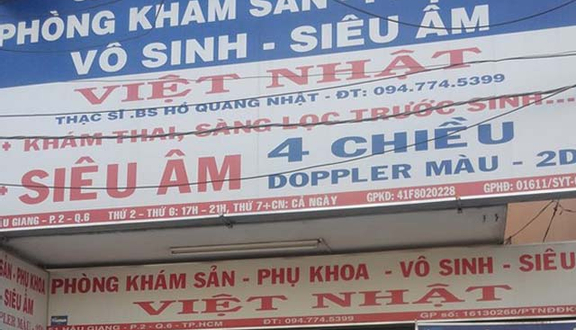 Phòng Khám Sản Phụ Khoa Việt Nhật