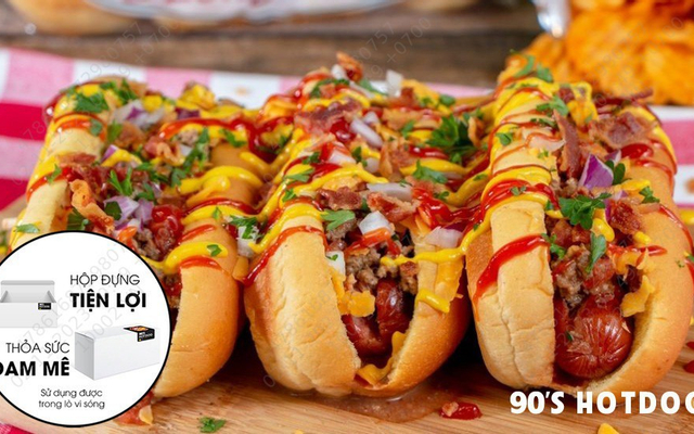 90's Hotdog - Bánh Mì Hotdog Âu Mỹ - Trường Chinh