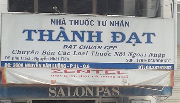 Nhà Thuốc Tư Nhân Thành Đạt - Nguyễn Văn Luông