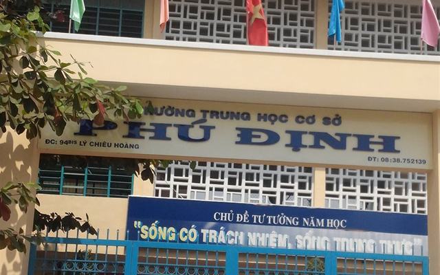 Trường THCS Phú Định 