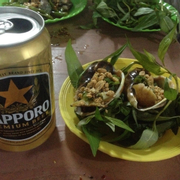 Ốc khế nướng<a class='hashtag-link' href='/ho-chi-minh/hashtag/sapporopremiumbeer-188774'>#SapporoPremiumBeer</a>