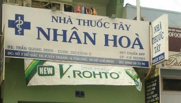 Nhà Thuốc Tây Nhân Hòa - Hồ Đắc Di