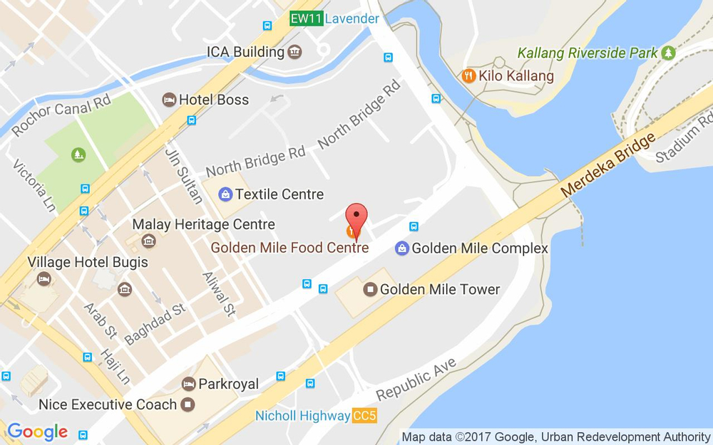 Vị trí bản đồ Tiong Shian Eating House - Chinatown ở Singapore