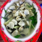 Nghêu hấp