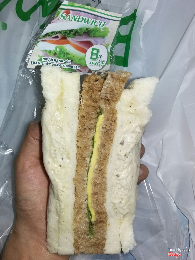 Sanwich cá + phô mai