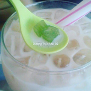 Milk Tea  + Matcha pearl
