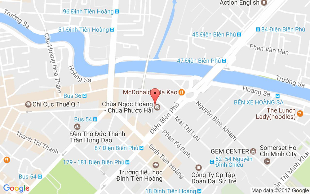 Vị trí bản đồ 73 Mai Thị Lựu, P. Đa Kao Quận 1 TP. HCM