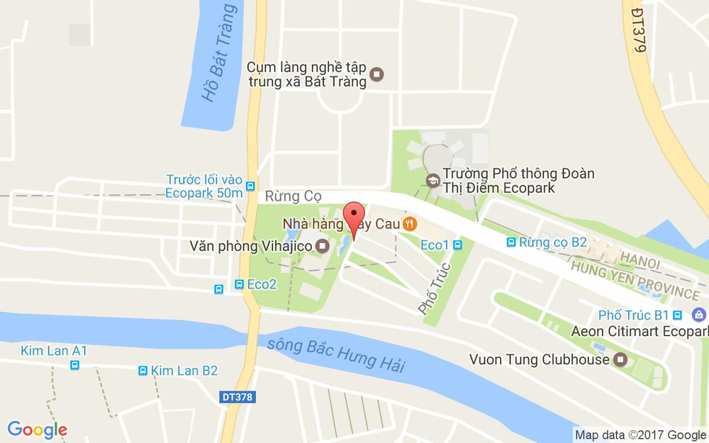 Vị trí bản đồ Gà Lên Mâm - Phố Trúc ở Hưng Yên