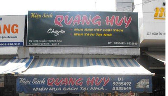 Hiệu Sách Quang Huy - Nguyễn Thị Minh Khai