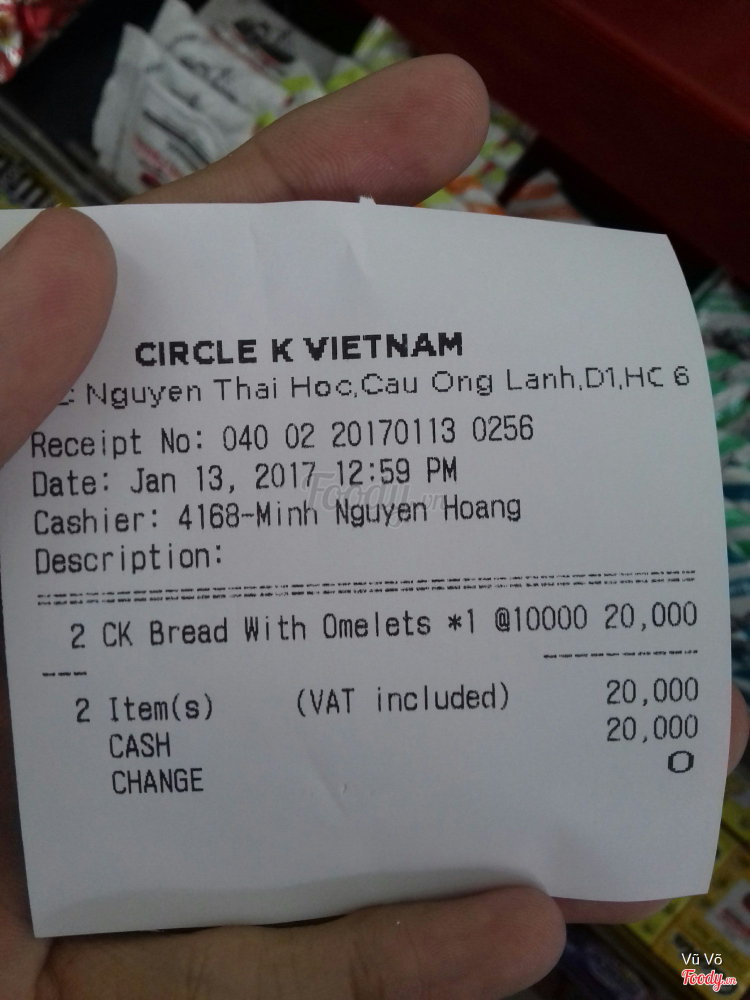 Circle K - Nguyễn Thái Học ở TP. HCM
