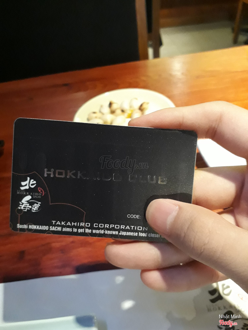 Thẻ t&#237;ch điểm Sushi Hokkaido