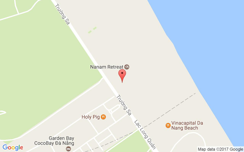 Vị trí bản đồ Naman Retreat Resort - Trường Sa ở Đà Nẵng