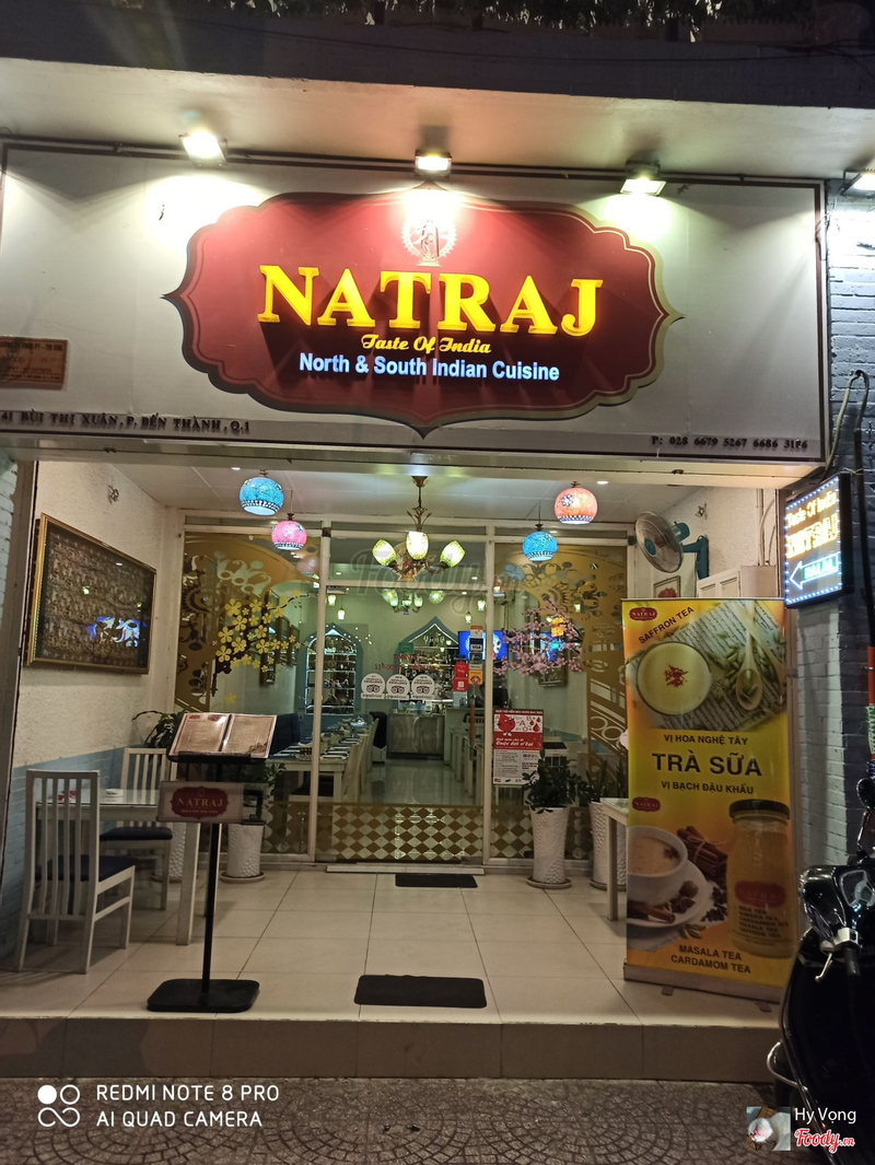 NATRAJ - Indian Cuisine - Bùi Thị Xuân ở Quận 1, TP. HCM | Foody.vn