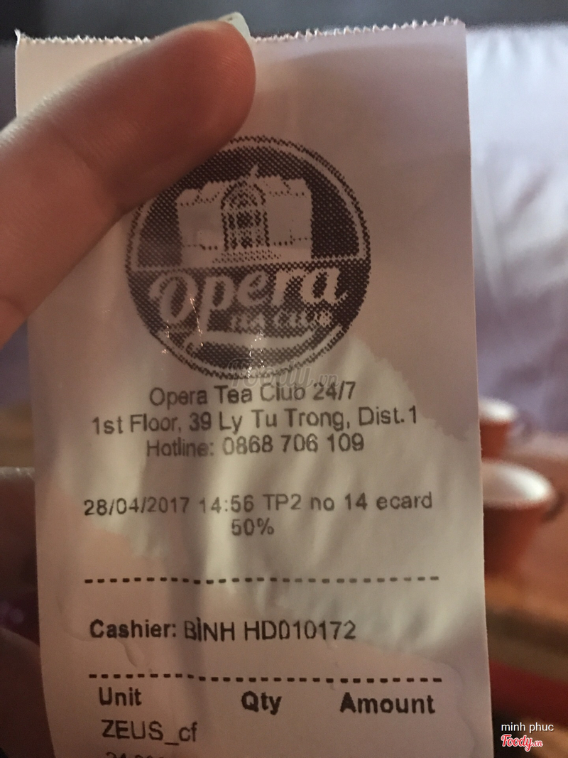 Opera Tea Club - Quán Cafe Ngủ Thoải Mái 24h ở Quận 1, TP. HCM | Check-in -  minh phuc - Opera Tea Club - Quán Cafe Ngủ Thoải Mái 24h 