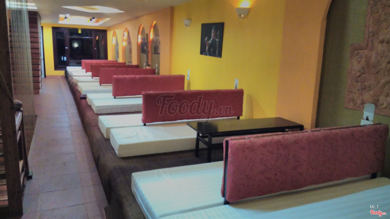 Sắp hoàn thành khu cafe giường nằm trên tầng 2 để phục vụ quý khách nghỉ ngơi chờ giờ tàu xe rồi