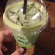 Green tea latte 35k