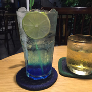 soda blue curracao