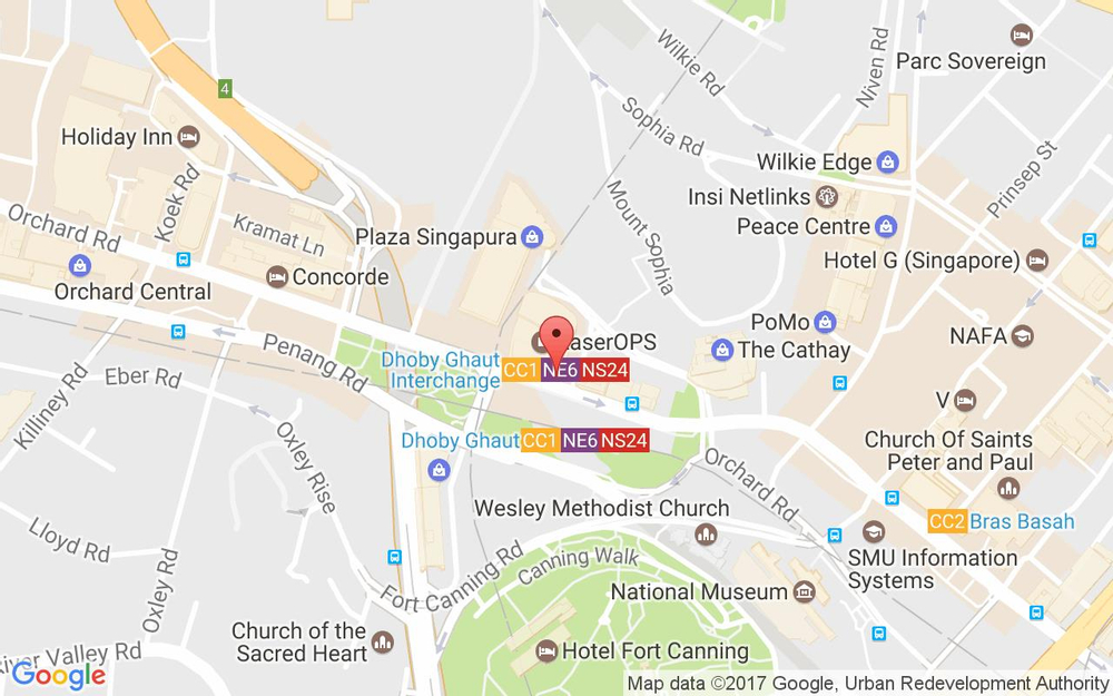 Vị trí bản đồ Koi Cafe - Plaza Singapura ở Singapore
