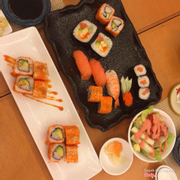 Lunch set + set sushi cali
