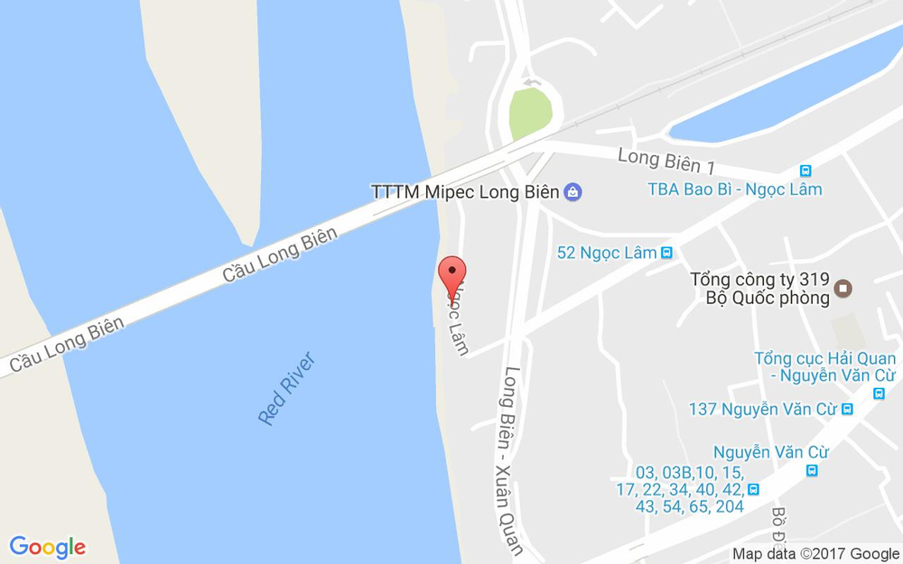 Vị trí bản đồ Nhà Hàng Long Biên Cầu - Ngọc Lâm ở Hà Nội