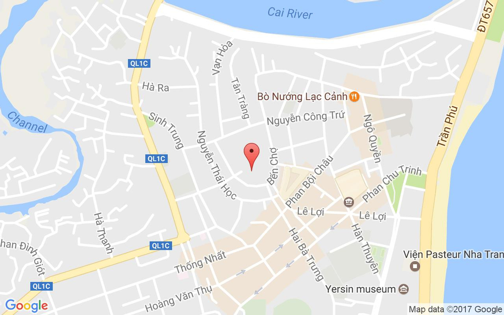 Vị trí bản đồ Chợ Đầm ở Khánh Hoà