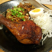 mì ramen đùi gà nướng