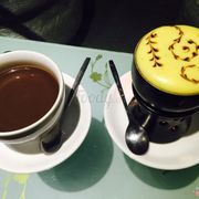 Cacao sữa + cà phê trứng
