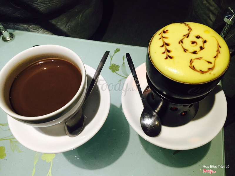 Cacao sữa + cà phê trứng