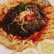 Spaghetti Bolognese ở quán Spagettibox số 10 ngõ 12 phố Núi Trúc 😁 