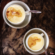 Cà phê trứng 😍😍😍😍😍 Lớp trứng trên cùng béo ngậy thơm lừng quyện với hương cà phê đậm đà, không gì tuyệt vời hơn. 