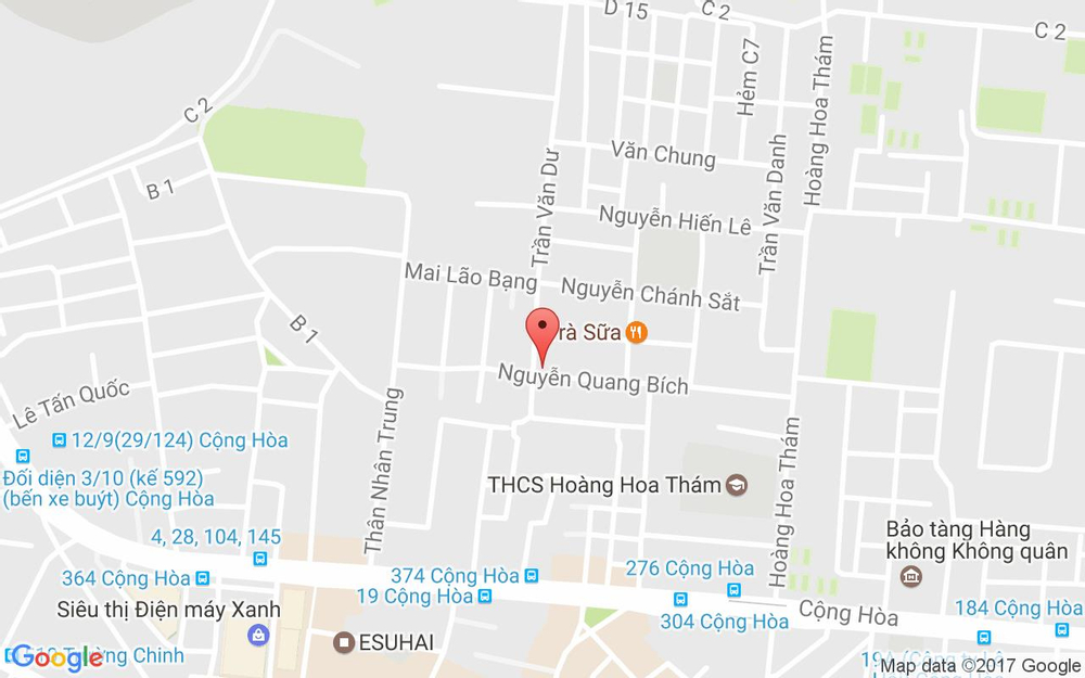 Vị trí bản đồ Circle K - Nguyễn Quang Bích ở TP. HCM