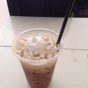 Ice latte cafe